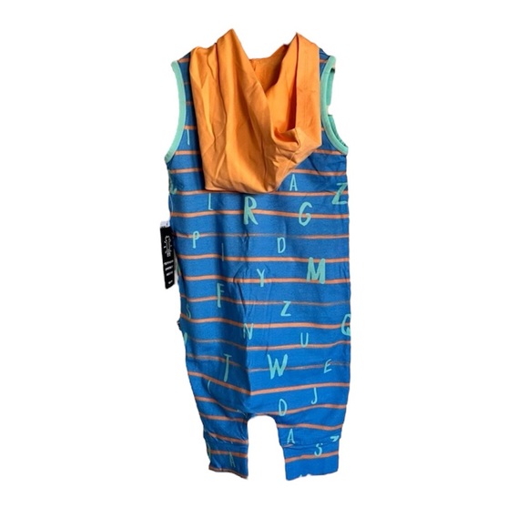 NWT Rags ABC striped romper - Picture 2 of 5